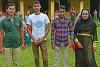 Das Lehrerteam: zwei Christen, eine Muslimin und ein Muslim (csi)