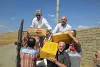 600 Familien bekamen Lebensmittel, Matratzen und Gask­ocher ()
